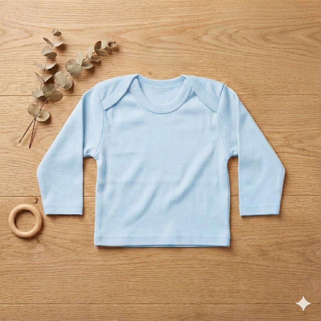 Baby Cotton Shirts - Soft Colorful Tops for Newborns & Infants (0 - 9 Months) - Comfort Cubz