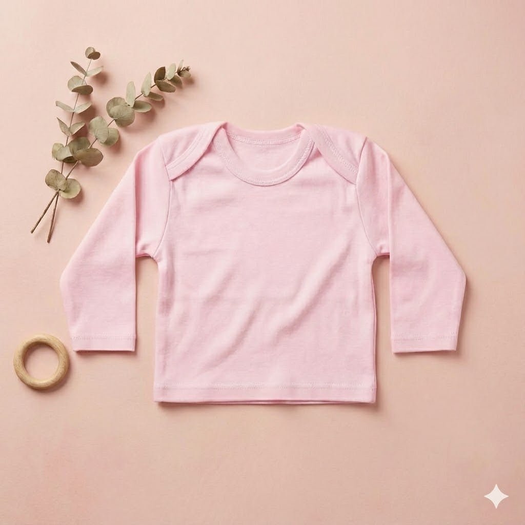 Baby Cotton Shirts - Soft Colorful Tops for Newborns & Infants (0 - 9 Months) - Comfort Cubz