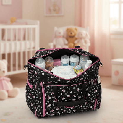 Baby Diaper Bag Multi - Compartment Insulated Bottle Cover - Comfort Cubz