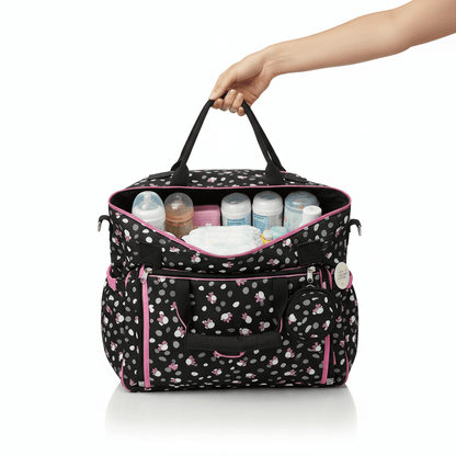 Baby Diaper Bag Multi - Compartment Insulated Bottle Cover - Comfort Cubz