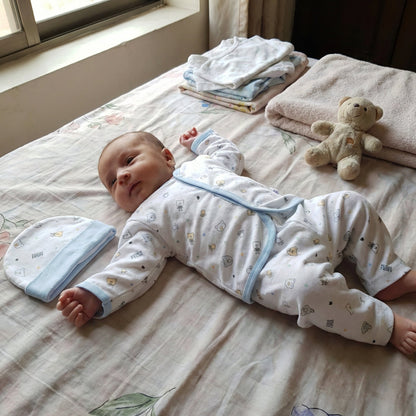 Baby First Wear Soft Cotton Set - Newborn Essential Outfit 0 - 3M - Comfort Cubz