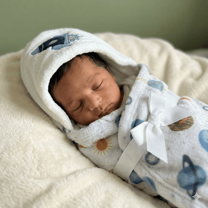 Baby Hooded Shawl Soft Premium Wrap - Comfort Cubz