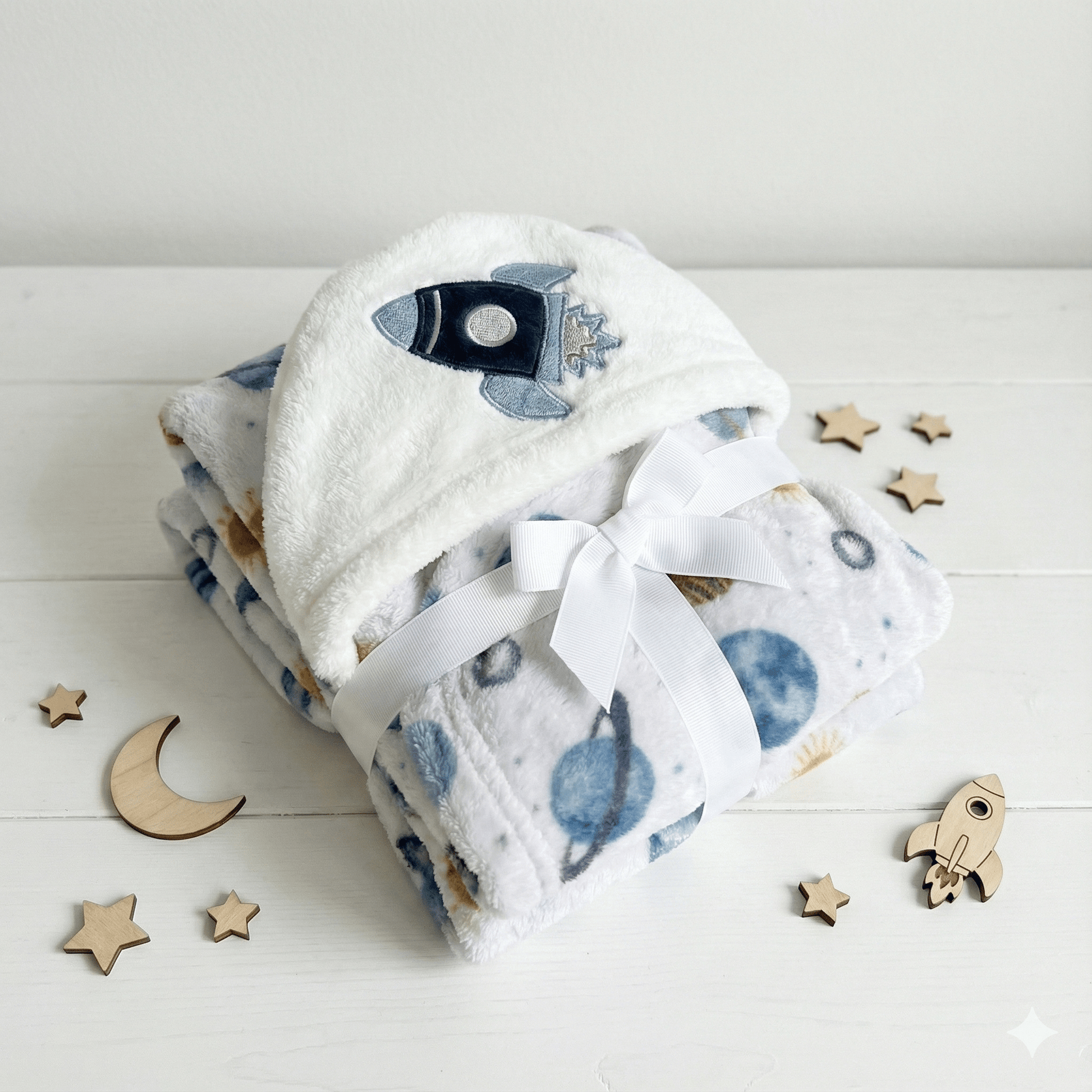 Baby Hooded Shawl Soft Premium Wrap - Comfort Cubz