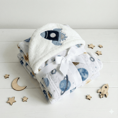 Baby Hooded Shawl Soft Premium Wrap - Comfort Cubz