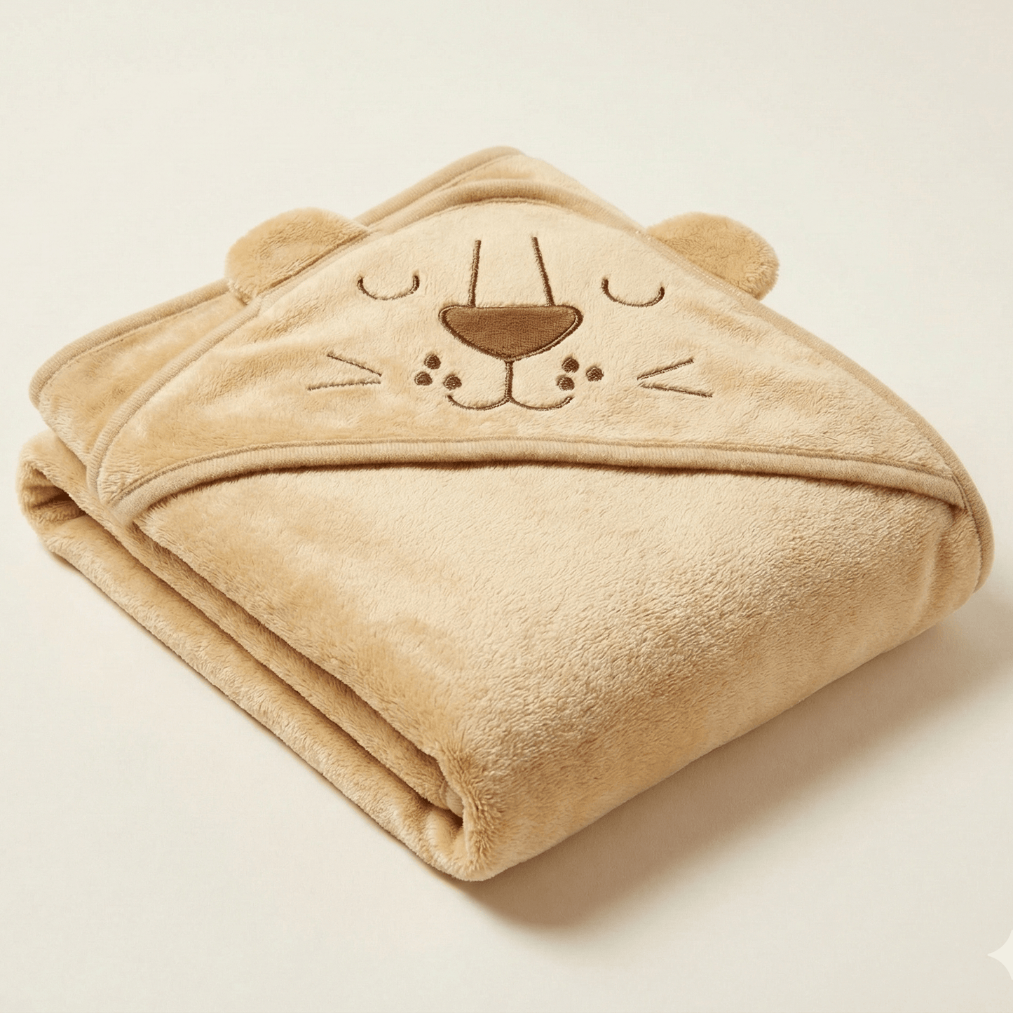 Baby Hooded Shawl Soft Tiger Design - Comfort Cubz