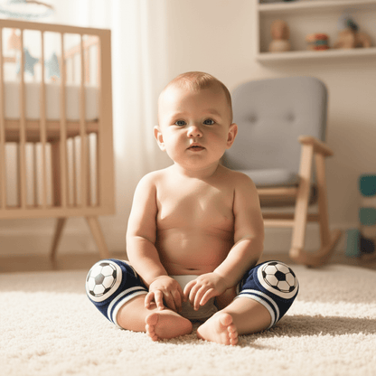 Baby Knee Pads Soft Crawling Protectors 2 Colors - Comfort Cubz
