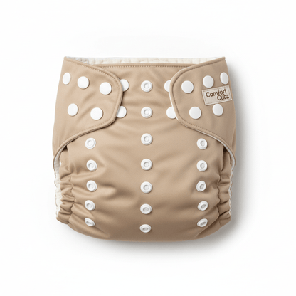 Baby Nappy Adjustable Reusable 0 - 24 Months - Comfort Cubz