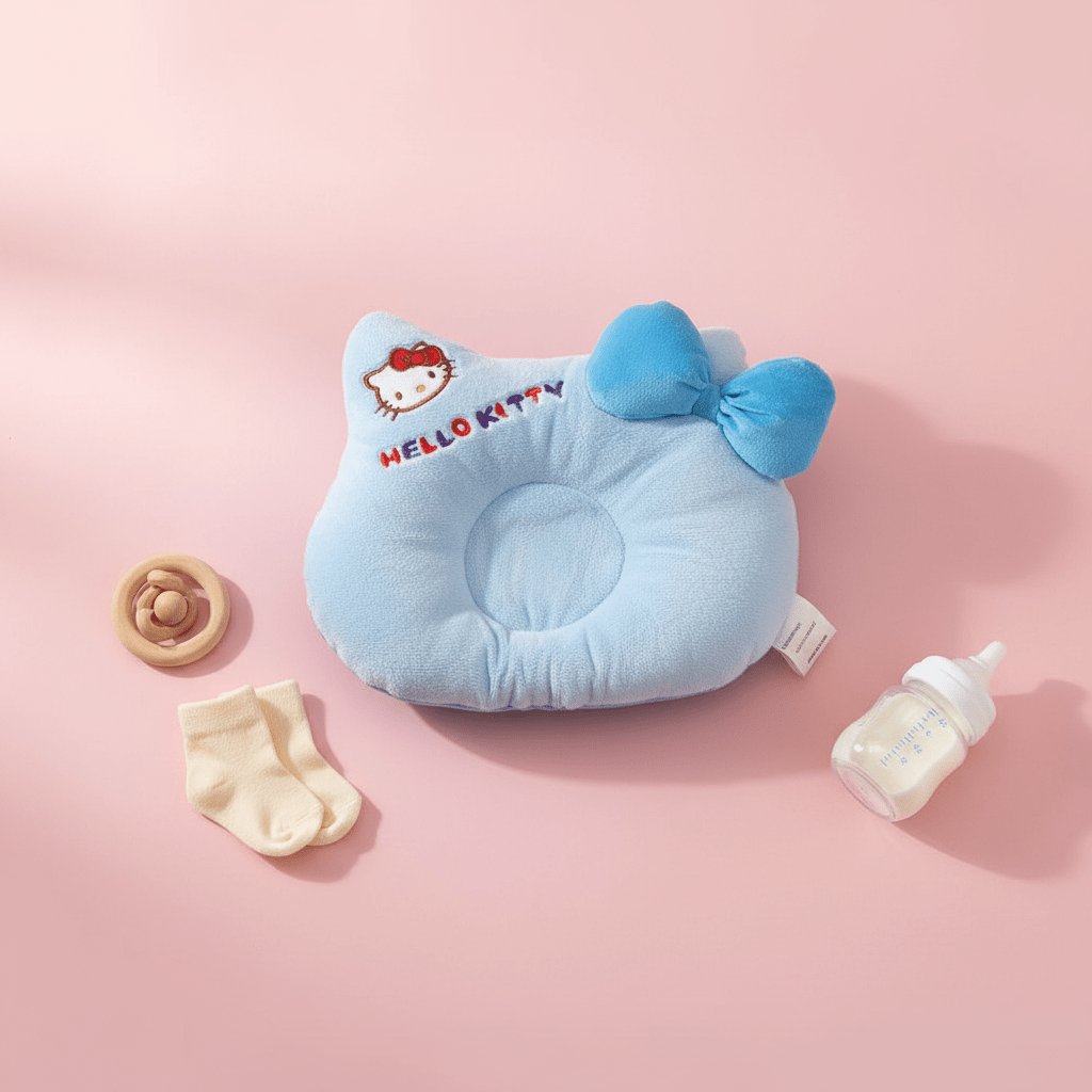 Baby Pillow Anti - Flat Head Shaping 2 Colors - Comfort Cubz