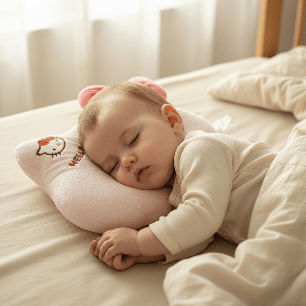 Baby Pillow Anti - Flat Head Shaping 2 Colors - Comfort Cubz