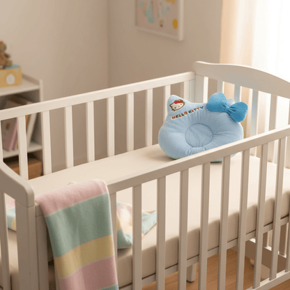 Baby Pillow Anti - Flat Head Shaping 2 Colors - Comfort Cubz