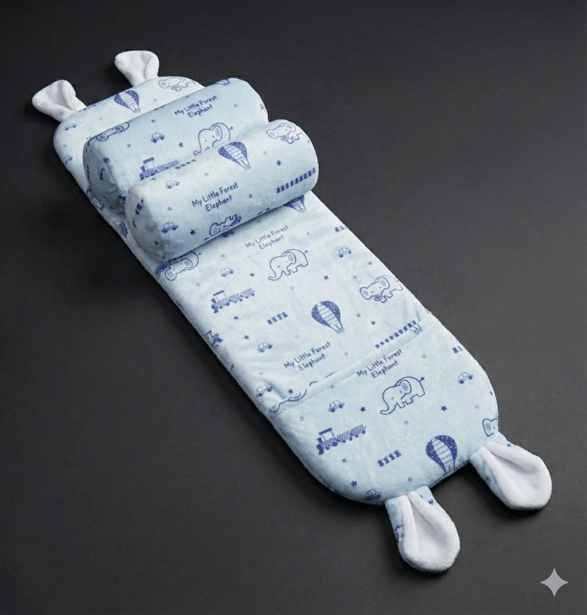 Baby Pillow Anti - Roll Sleep Positioner 4 Colors - Comfort Cubz