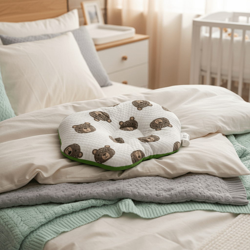 Baby Pillow Soft Bear Cushion 2 Colors - Comfort Cubz
