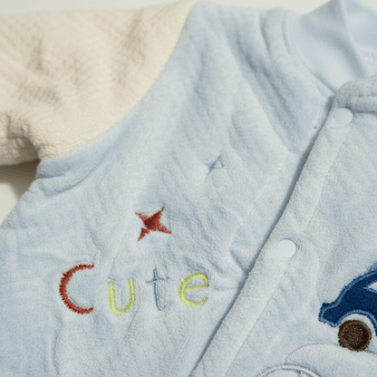 Baby Romper Cotton Car Design 0 - 9 Months - Comfort Cubz