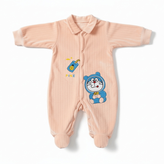 Baby Romper Cotton Cat Design 0 - 9 Months - Comfort Cubz