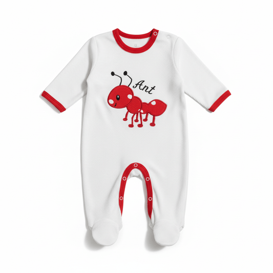 Baby Romper Cotton Dolphin and Ant Design 0 - 18 Months - Comfort Cubz