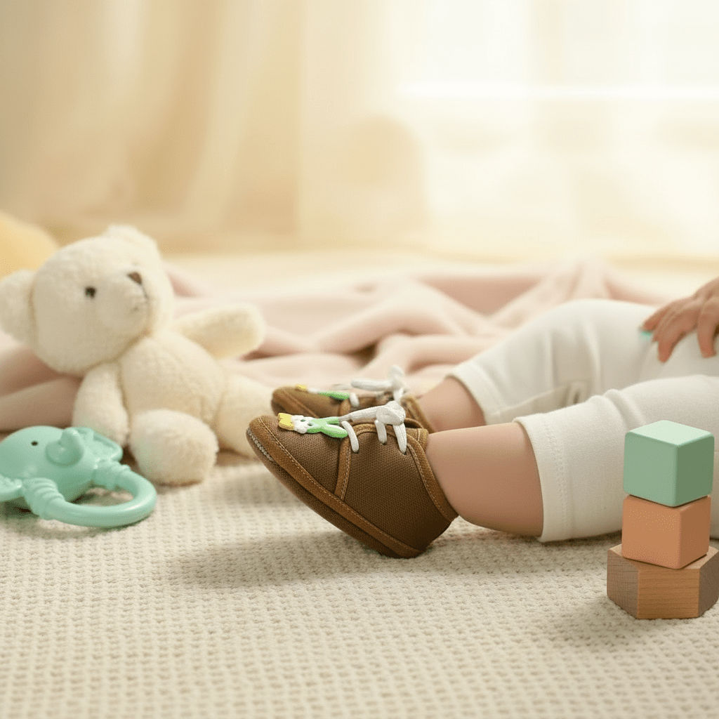 Baby Shoes Soft Sole First Walking 4 Colors - Comfort Cubz