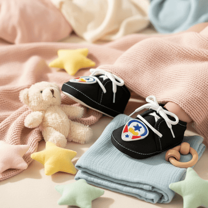 Baby Shoes Soft Sole First Walking 4 Colors - Comfort Cubz