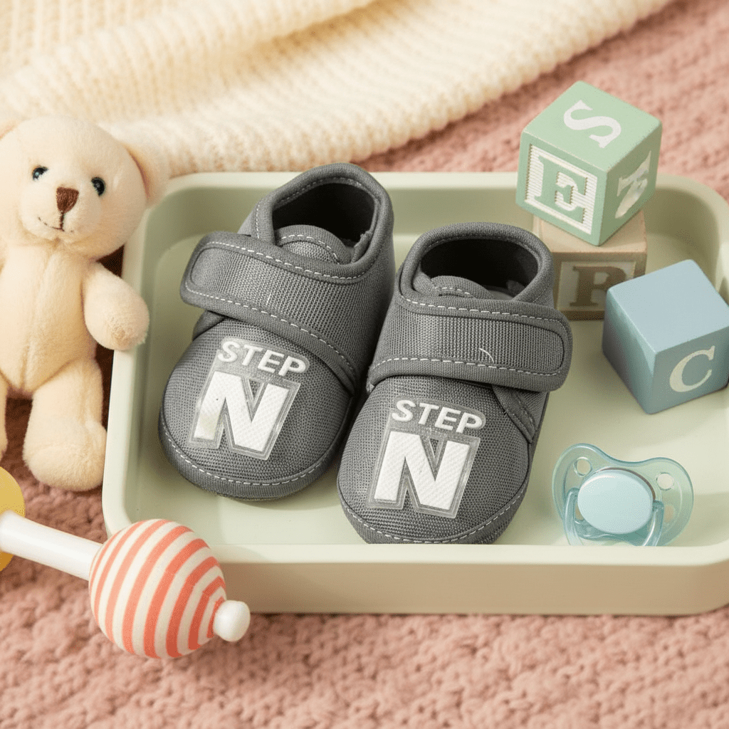 Baby Shoes Soft Sole First Walking 4 Colors - Comfort Cubz