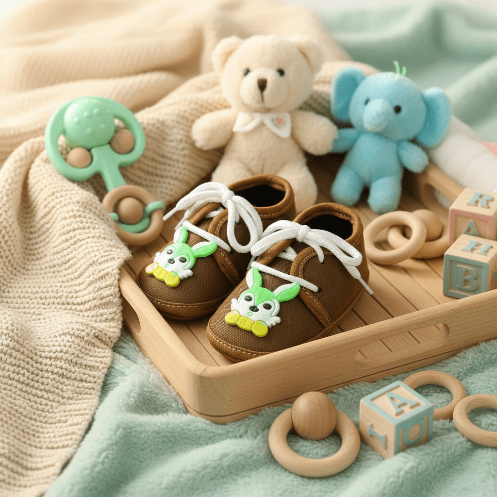 Baby Shoes Soft Sole First Walking 4 Colors - Comfort Cubz