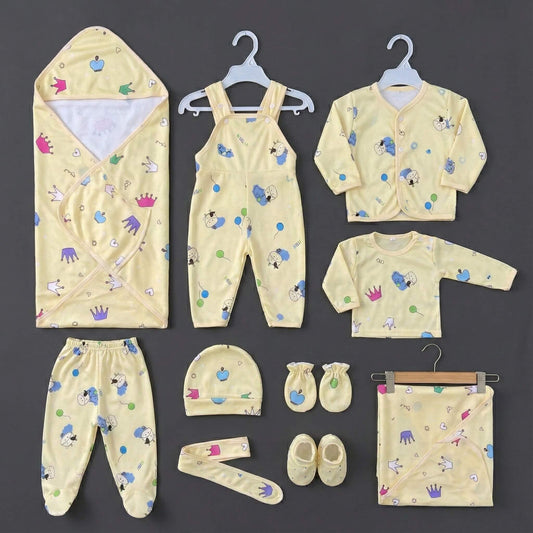 Baby Suit 11 - Piece Crown Design Complete Set - 0 - 3 Months - Comfort Cubz