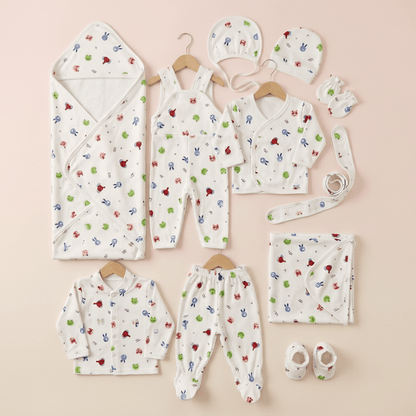 Baby Suit 11 - Piece Floral Design Complete Set - Comfort Cubz
