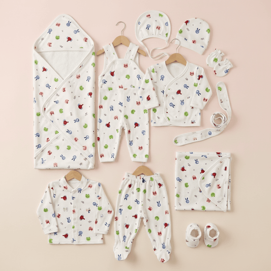 Baby Suit 11 - Piece Floral Design Complete Set - Comfort Cubz