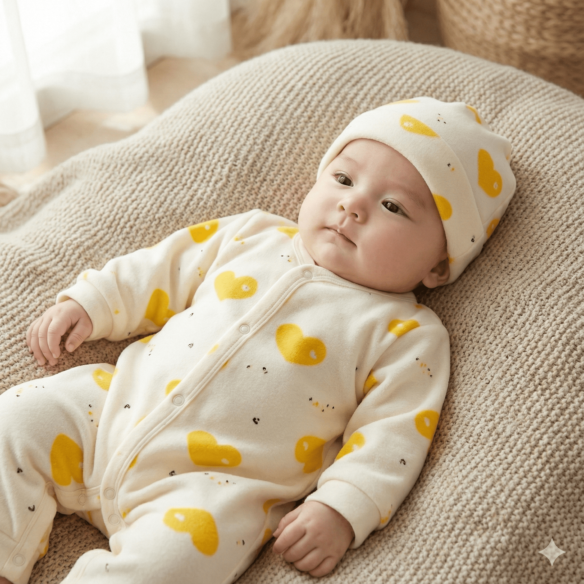 Baby Suit 11 - Piece Heart Design Complete Set - Comfort Cubz