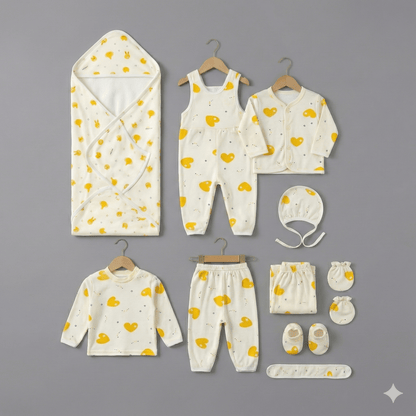 Baby Suit 11 - Piece Heart Design Complete Set - Comfort Cubz