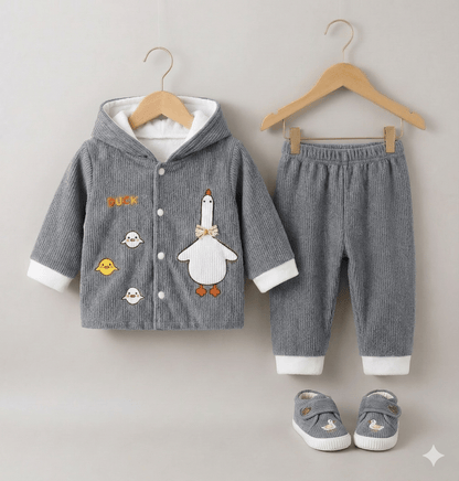 Baby Suit 3 - Piece Duck Style 0 - 9 Months - Comfort Cubz