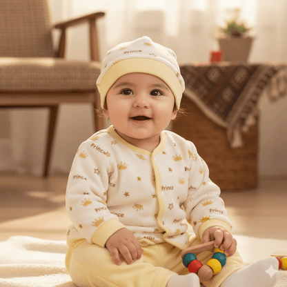 Baby Suit 3 - Piece Printed Bundle 9 Pieces - Comfort Cubz