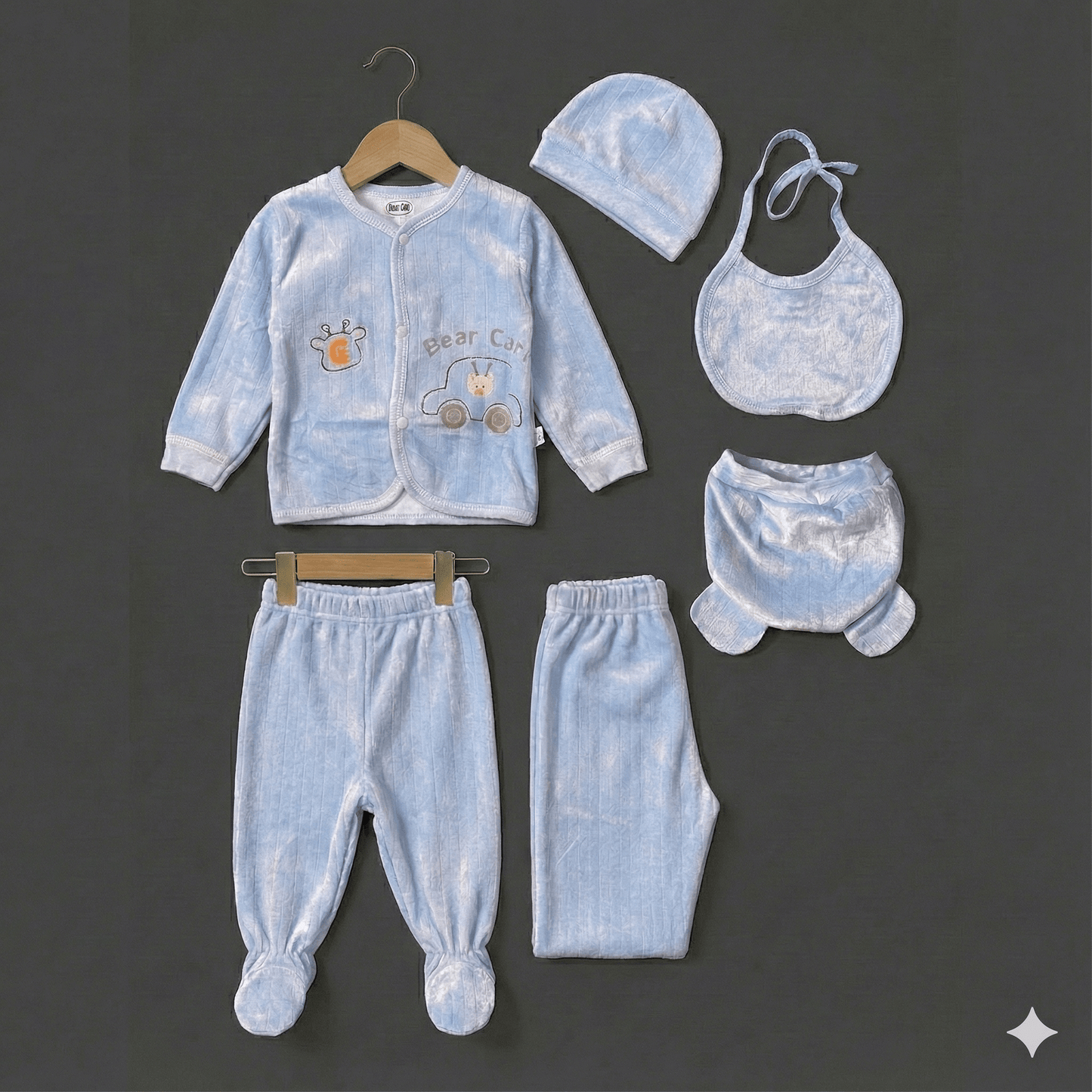 Baby Suit 4 - Piece Complete Outfit 0 - 3 Months - Comfort Cubz