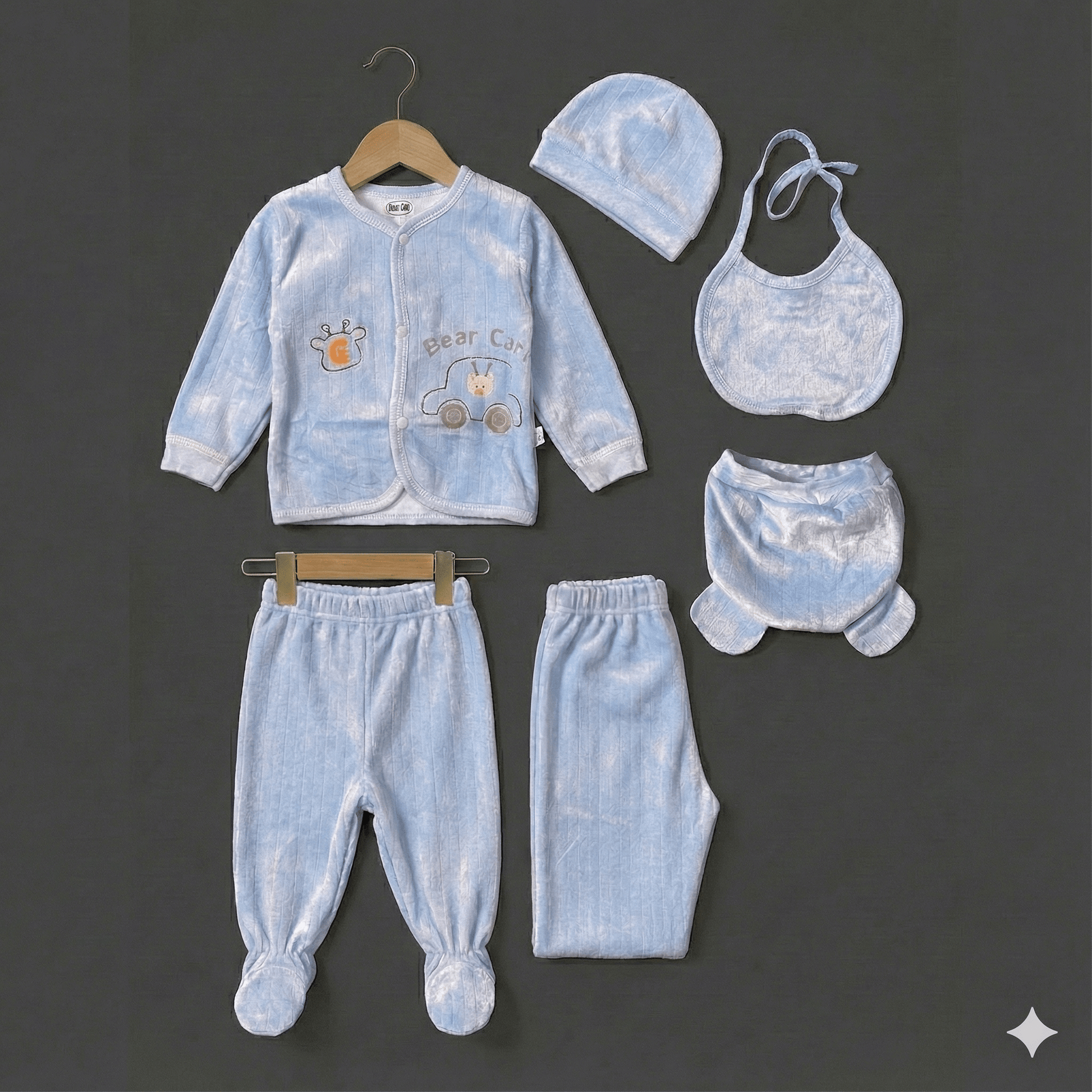 Baby Suit 4 - Piece Complete Outfit 0 - 3 Months - Comfort Cubz