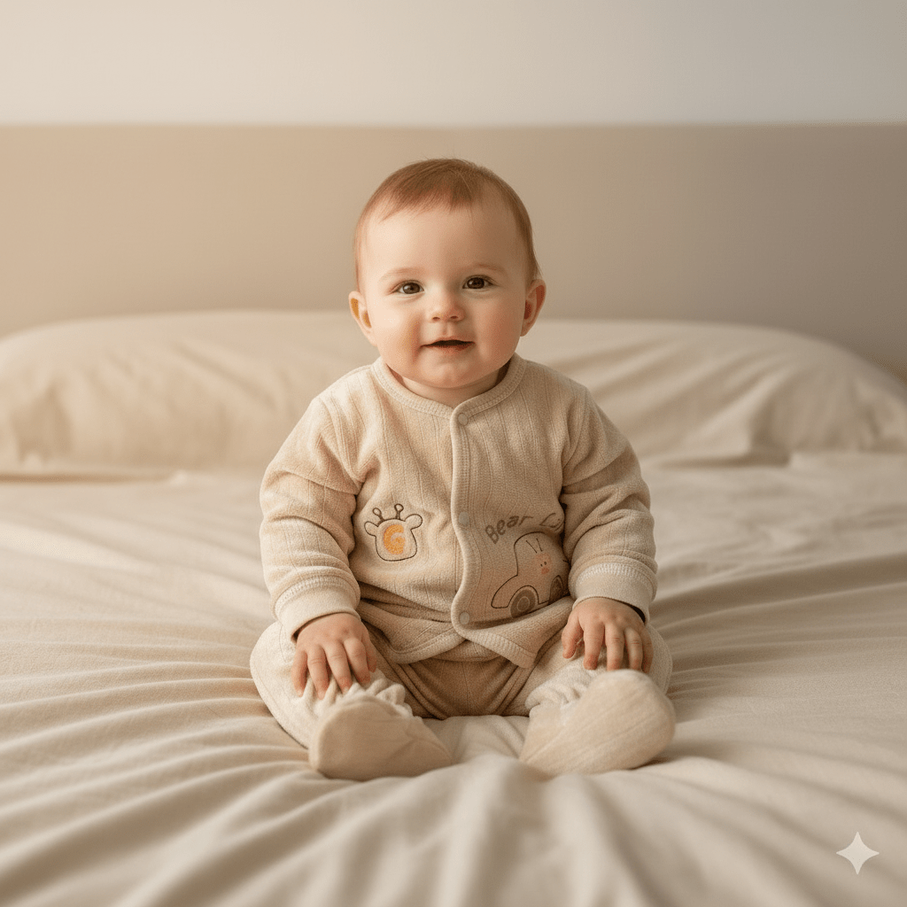 Baby Suit 4 - Piece Complete Outfit 0 - 3 Months - Comfort Cubz