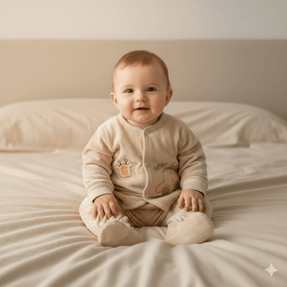 Baby Suit 4 - Piece Complete Outfit 0 - 3 Months - Comfort Cubz