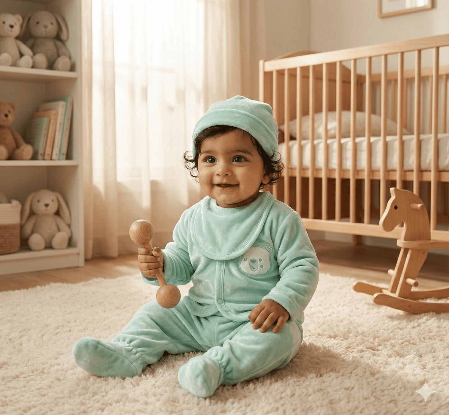 Baby Suit 6 - Piece Panda Design 0 - 3 Months - Comfort Cubz