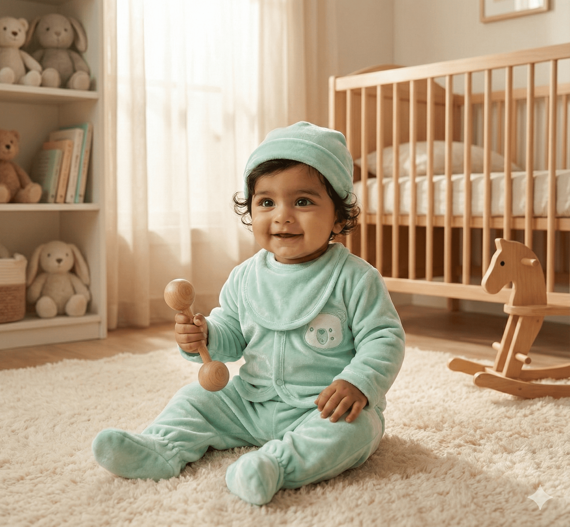 Baby Suit 6 - Piece Panda Design 0 - 3 Months - Comfort Cubz