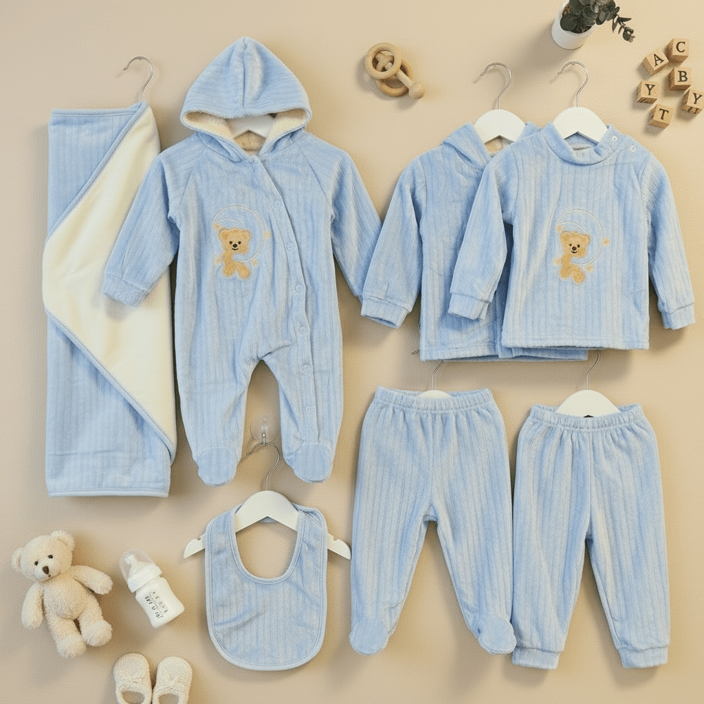 Baby Suit 7 - Piece Premium Luxury Gift Set - Comfort Cubz