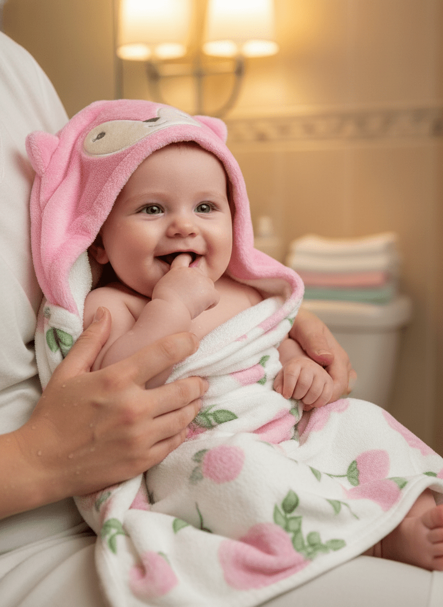 Baby Swaddle Blanket Soft Pink - Comfort Cubz