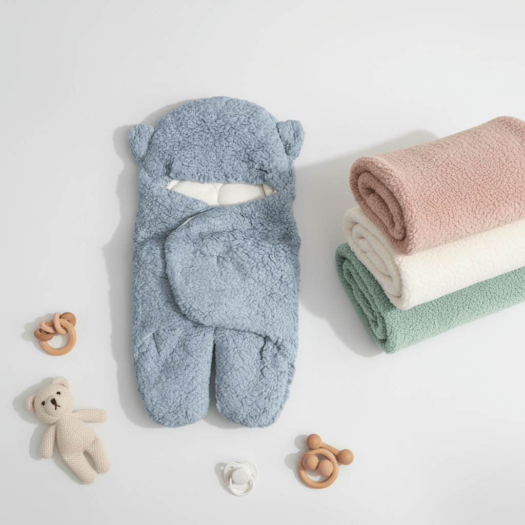 Baby Swaddle Muslin Breathable 5 Colors - Comfort Cubz