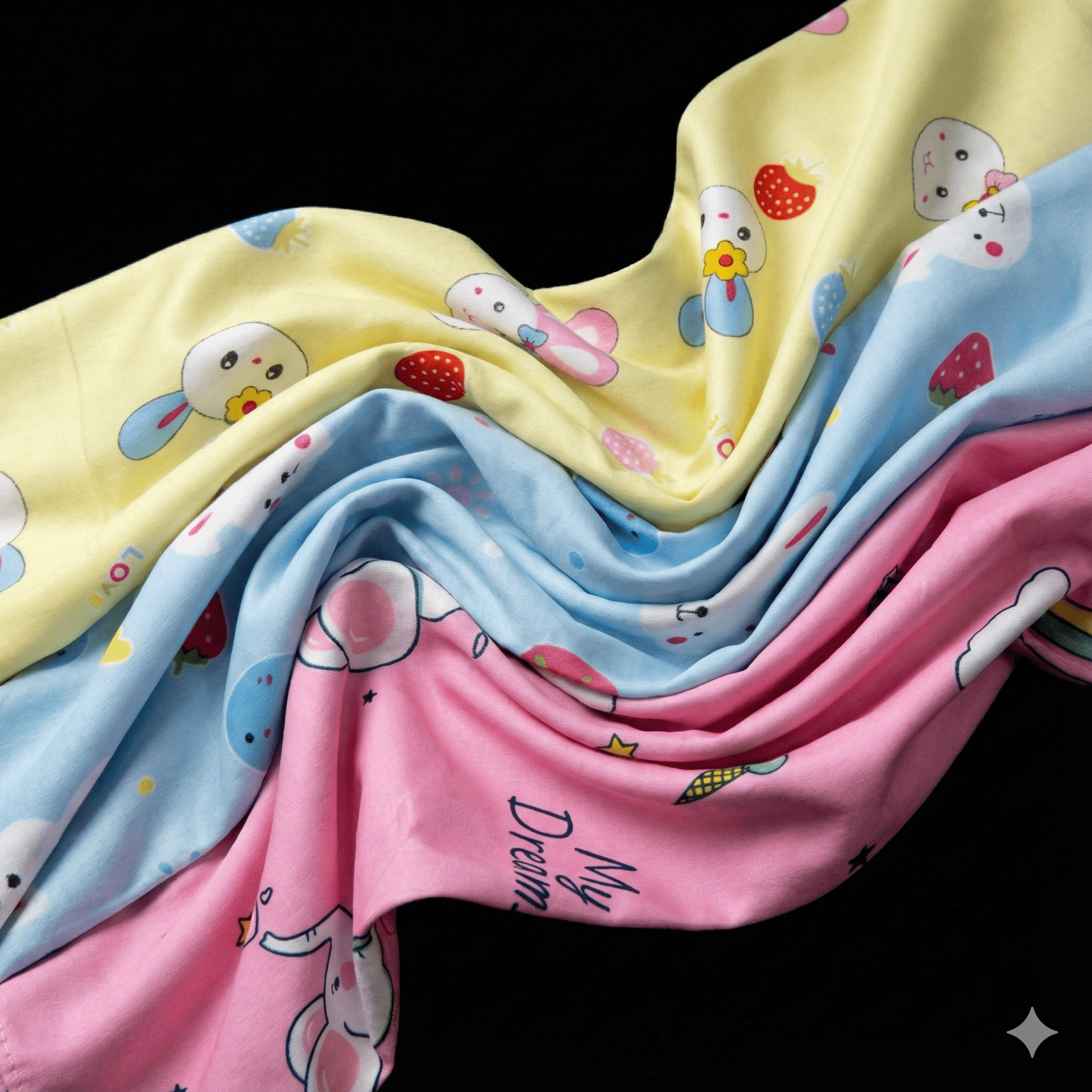 Baby Swaddle Muslin Wrapping Sheet 3 Colors - Comfort Cubz