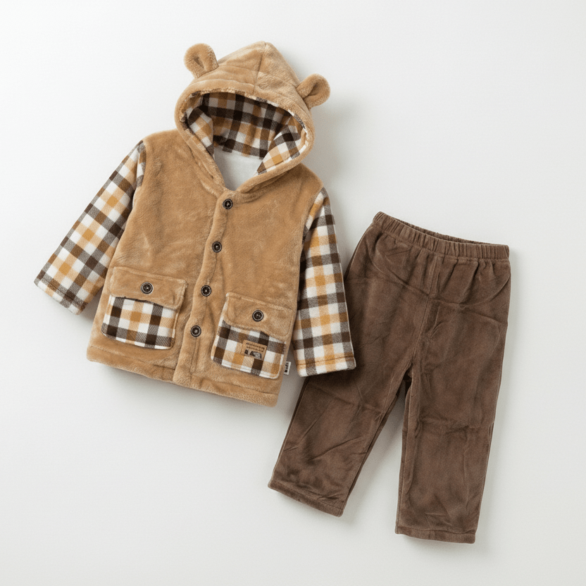 Baby Winter Suit 2 - Piece Hooded Warm - Comfort Cubz