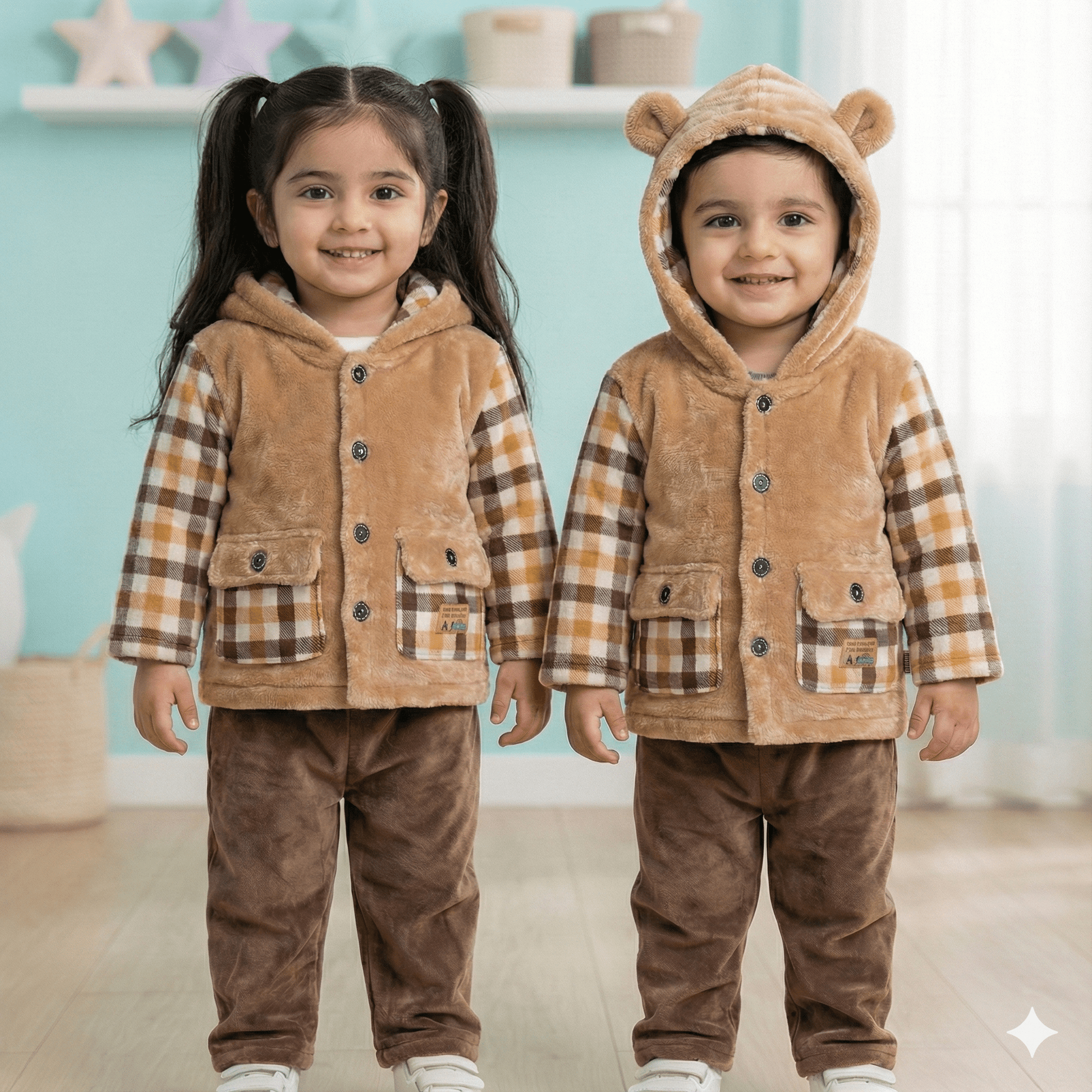 Baby Winter Suit 2 - Piece Hooded Warm - Comfort Cubz