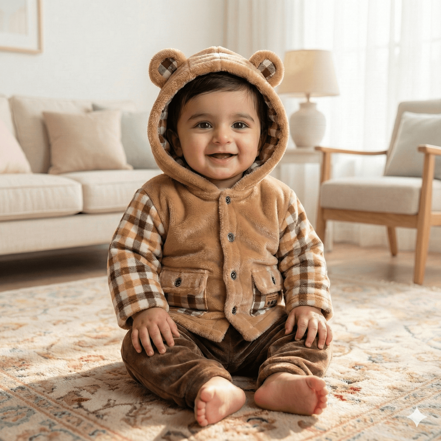 Baby Winter Suit 2 - Piece Hooded Warm - Comfort Cubz