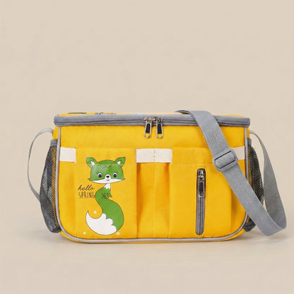 Compact Baby Essential Organizer Bag - Portable Diaper Caddy - Comfort Cubz