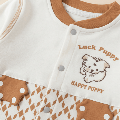 Delicate Floral Embroidered Baby Romper - Soft Cotton Bodysuit 0 - 6M - Comfort Cubz