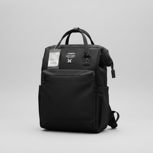 Baby Diaper Bag Matte Black - Large Capacity Water-Resistant Mummy Bag