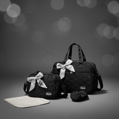 Premium baby diaper bag studio view