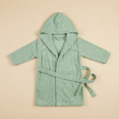 Hooded Baby Bathrobe - Ultra Soft Plush Towel with Cute Character Design - Comfort Cubz