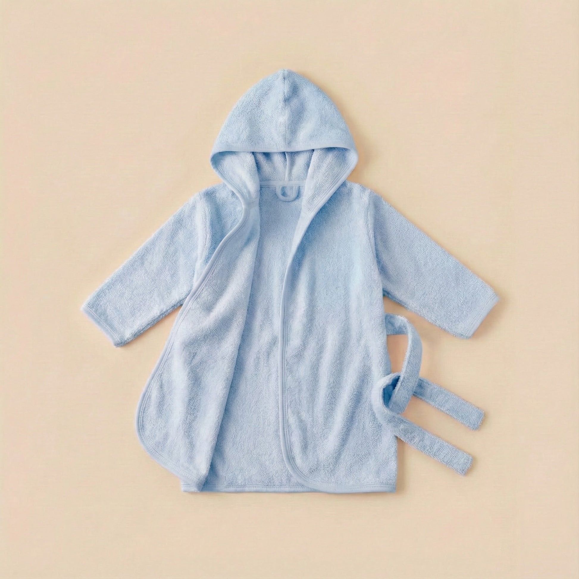 Hooded Baby Bathrobe - Ultra Soft Plush Towel with Cute Character Design - Comfort Cubz