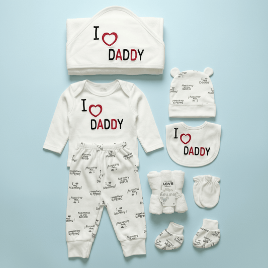 I Love Daddy Baby Suit - Adorable Gift for New Dads - Comfort Cubz